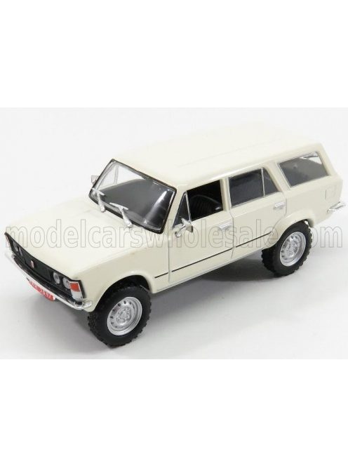 Edicola - POLSKI FIAT 125P 4x4 KOMBI SW STATION WAGON 1973 WHITE