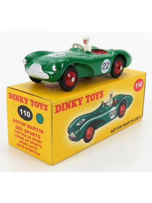 Edicola - ASTON MARTIN DB3 SPORTS SPIDER N 22 RACING 1950 GREEN