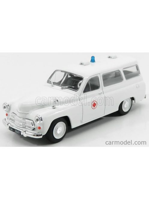 Edicola - Warszawa 202A Sw Station Wagon Ambulance 1959 White