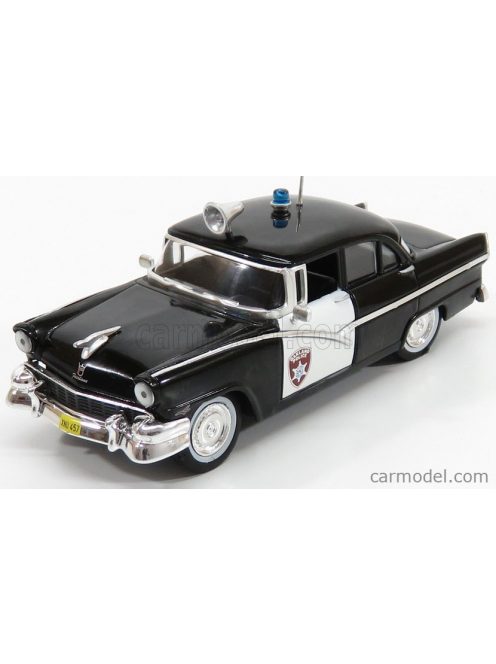 Edicola - Ford Usa Fairlane Police 1956 Black White