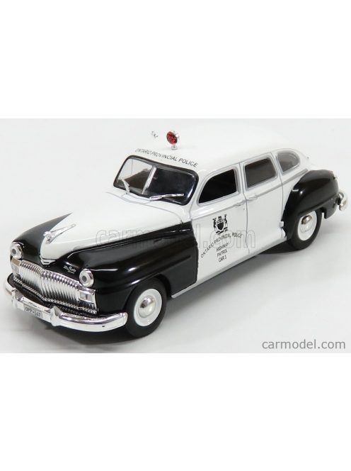 Edicola - De Soto Sedan Ontario Police 1946 White Black