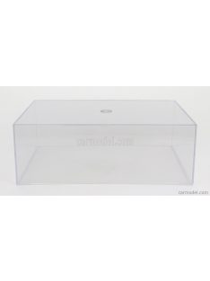   Edicola - Vetrina Display Box Only Transparent Cover - For 1/24 Le Grandi Ferrari Collection Centauria - Lenght Cm 22.1 X Width Cm 12.0 X Height Cm 7.6 (Interior Height Cm 7.4) Plastic Display