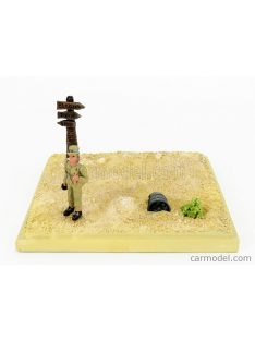 Edicola - Diorama Soldato Nel Deserto - Desert Man Beige