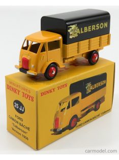   Edicola - Ford Usa Truck Telonato Calberson 2-Assi 1955 Yellow Black