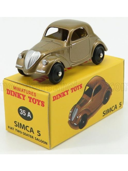 Edicola - SIMCA 5 (fiat 500a topolino) 1936 BROWN MET