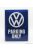 Edicola - Accessories 3D Metal Plate - Volkswagen Parking Only Blue White