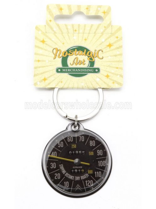 Edicola - ACCESSORIES PORTACHIAVI - KEYRING CITROEN ROUND SPEEDOMETER - DIAMETER CM. 4.0 /