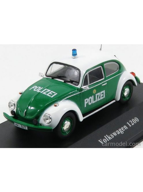 Edicola - Volkswagen Beetle 1200 Polizei 1977 Green White