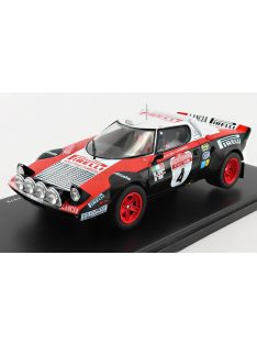   Edicola - LANCIA STRATOS HF PIRELLI N 4 RALLY SANREMO 1978 M.ALEN - I.KIVIMAKI BLACK RED WHITE