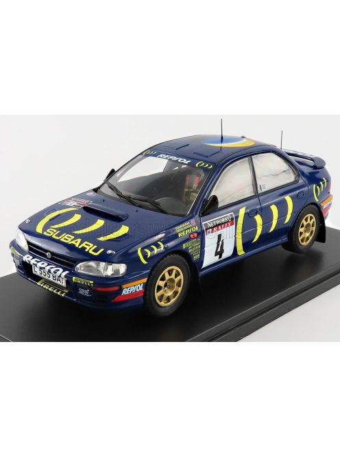 Edicola - SUBARU IMPREZA 555 N 4 RALLY RAC GB 1995 C.McRAE - D.RINGER BLUE MET