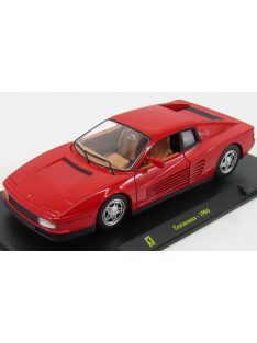   Edicola - FERRARI TESTAROSSA 1984 - CON VETRINA - WITH SHOWCASE RED