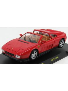   Edicola - FERRARI 348TS SPIDER 1989 - CON VETRINA - WITH SHOWCASE RED