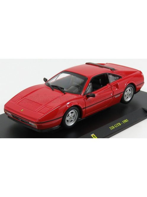 Edicola - FERRARI 328 GTB 1985 - CON VETRINA - WITH SHOWCASE RED