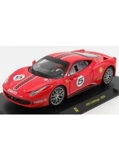   Edicola - FERRARI 458 CHALLENGE N 5 2010 - CON VETRINA - WITH SHOWCASE RED