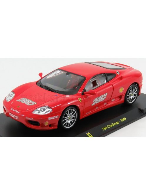 Edicola - FERRARI 360 CHALLENGE N 360 2000 - CON VETRINA - WITH SHOWCASE RED