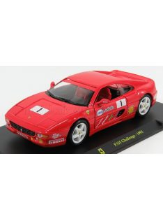   Edicola - FERRARI F355 CHALLENGE N 1 1995 - CON VETRINA - WITH SHOWCASE RED