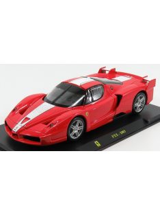   Edicola - FERRARI FXX 2005 - CON VETRINA - WITH SHOWCASE RED WHITE