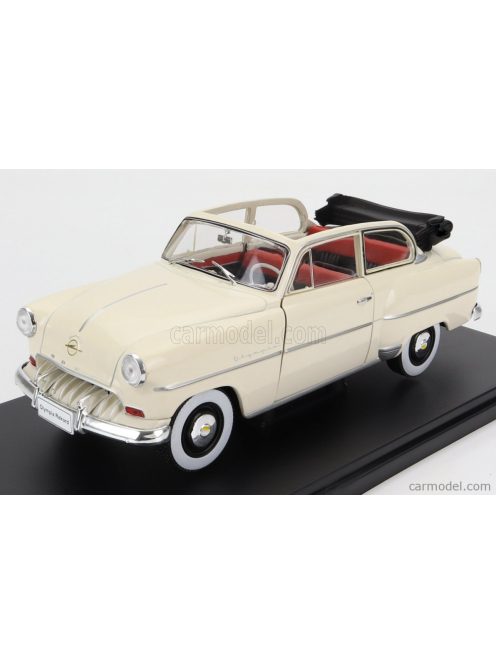 Edicola - Opel Olympia Rekord Cabriolet 1954 White