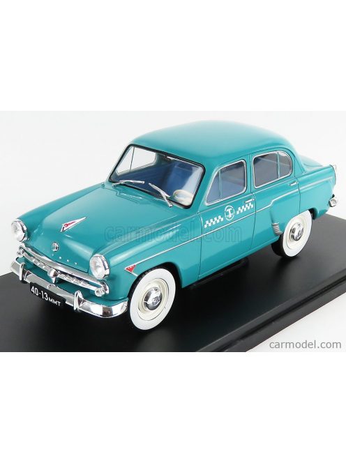 Edicola - Moskvitch 407 Taxi 1959 - Damage Blister Box Blue