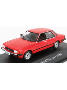   Edicola - FORD ENGLAND TAUNUS 1980 - CON VETRINA - WITH SHOWCASE RED