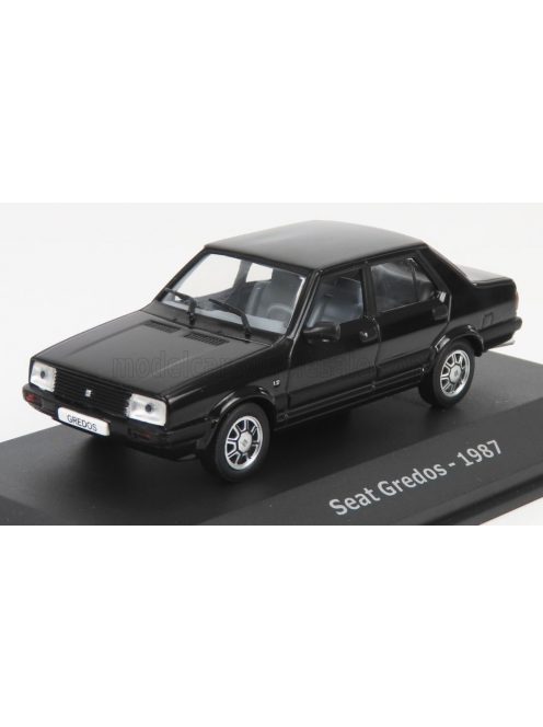 Edicola - SEAT GREDOS 1987 - CON VETRINA - WITH SHOWCASE BLACK