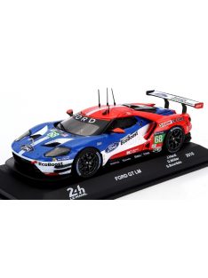   Edicola - FORD USA GT 3.5L TURBO V6 TEAM FORD CHIP GANASSI USA LHD N 68 WINNER LMGTE PRO CLASS 24h LE MANS 2016 JOEY HAND - DIRK MULLER - SEBASTIEN BOURDAIS BLUE RED WHITE