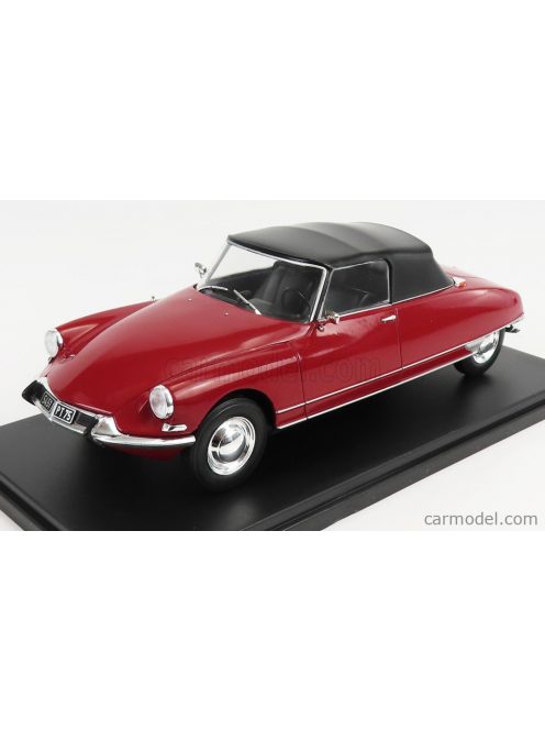 Edicola - Citroen Ds19 Cabriolet 1963 Red Black