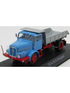   Edicola - IFA H60 TRUCK CASSONE RIBALTABILE KIPPER 1952 LIGHT BLUE RED GREY