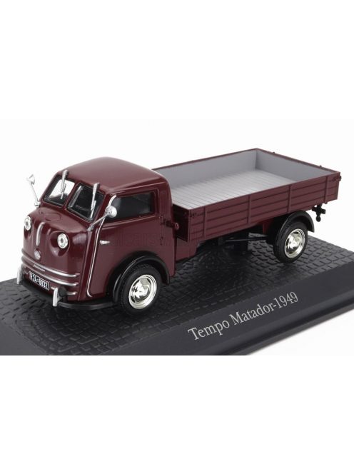 Edicola - TEMPO MATADOR TRUCK 1949 - DAMAGE DISPLAY BOX BROWN