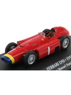   Edicola - FERRARI F1  D50 LONG NOSE N 1 JUAN MANUEL FANGIO SEASON 1956 WORLD CHAMPION RED