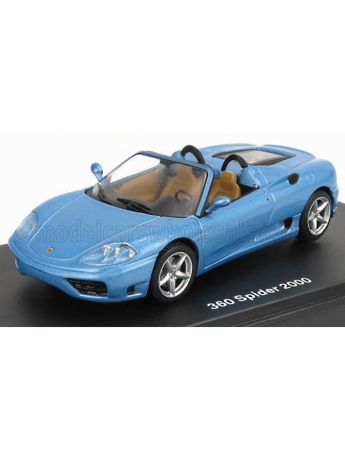 Edicola - FERRARI 360 SPIDER 2000 LIGHT BLUE MET