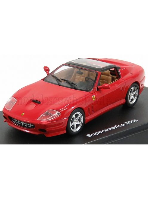 Edicola - FERRARI SUPERAMERICA SPIDER CLOSED 2005 RED