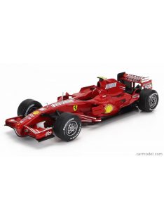   Edicola - Ferrari F1 F2007 N 6 World Champion Winner Brazilian Gp Kimi Raikkonen 2007 - Blister Box Red Met