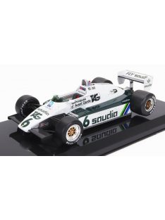   Edicola - WILLIAMS F1  FW08 N 6 WORLD CHAMPION SEASON 1982 KEKE ROSBERG  - BLISTER BOX WHITE GREEN