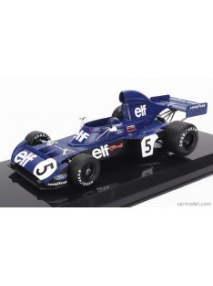   Edicola - Tyrrell F1  Ford 006 Team Elf Tyrrel N 5 World Champion Season 1973 Jackie Stewart - Blister Box Blue