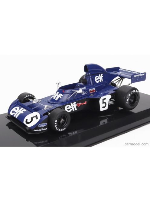 Edicola - Tyrrell F1  Ford 006 Team Elf Tyrrel N 5 World Champion Season 1973 Jackie Stewart - Blister Box Blue