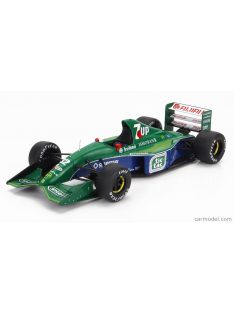   Edicola - Jordan F1 191 Team 7Up Jordan N 32 Season 1991 Michael Schumacher - Blister Box Green Blue