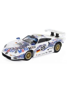   Edicola - PORSCHE 911 GT1 3.2L TURBO TEAM PORSCHE AG MOBIL1 N 25 2nd 24h LE MANS 1996 THIERRY BOUTSEN - HANS JOACHIM STUCK - BOB WOLLEK WHITE BLUE