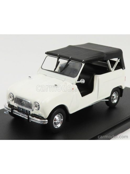 Edicola - Renault R4 Sinpar Torpedo Cabriolet Closed 1964 White Black