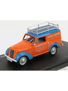   Edicola - Renault Javaquatre Van Tolerie Peinture Depannage 1942 Orange Light Blue