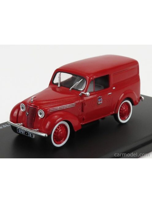 Edicola - Renault Javaquatre Van Sapeurs Pompiers 1953 Red