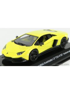   Edicola - Lamborghini Aventador Lp720-4 50Th Anniversary 2013 - Con Vetrina - With Showcase Yellow