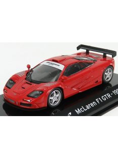   Edicola - McLAREN F-1 GTR 1995 - CON VETRINA - WITH SHOWCASE RED