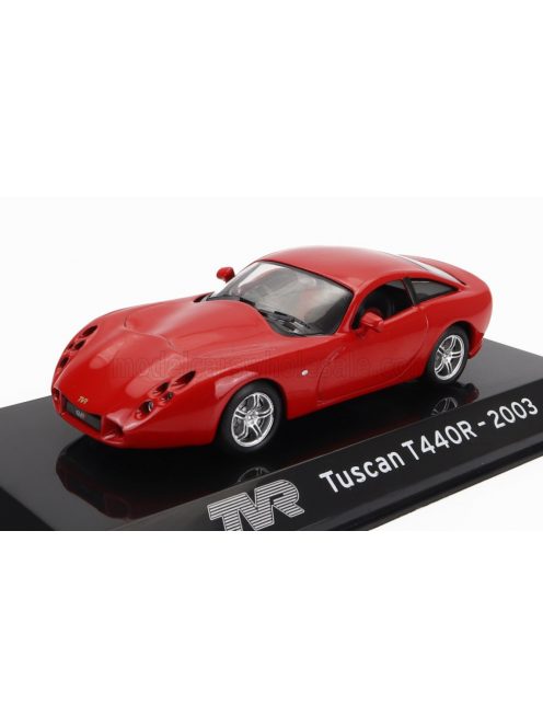 Edicola - TVR TUSCAN T440R 2003 - CON VETRINA - WITH SHOWCASE RED