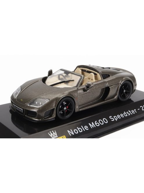 Edicola - NOBLE M600 SPEEDSTER 2017 - CON VETRINA - WITH SHOWCASE BROWN