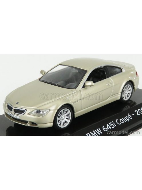 Edicola - Bmw 6-Series 645I Coupe 2004 - Con Vetrina - With Showcase Gold