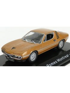   Edicola - ALFA ROMEO MONTREAL 1970 - CON VETRINA - WITH SHOWCASE BROWN MET