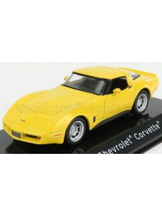   Edicola - CHEVROLET CORVETTE 1980 - CON VETRINA - WITH SHOWCASE YELLOW