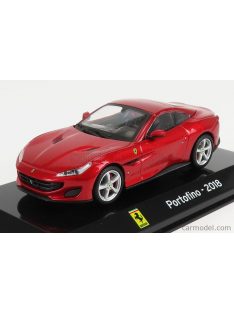   Edicola - Ferrari Portofino 2018 - Con Vetrina - With Showcase Red