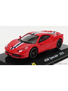   Edicola - Ferrari 458 Speciale 2013 - Con Vetrina - With Showcase Red